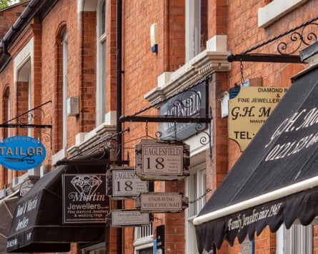 Birmingham’s jewellery quarter.