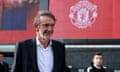 Ineos chairman Jim Ratcliffe is pictured at Old Trafford in Manchester
