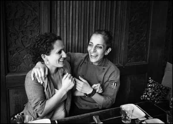 Sharon Salloum with her sister Carol