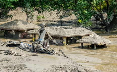 Flash Flood Devastates Bhotekoshi River Area In Nuwakot, Nepal