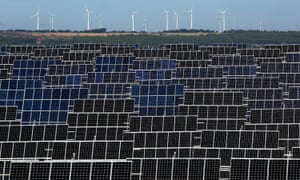 El Bonillo solar plant in Albacete, Spain