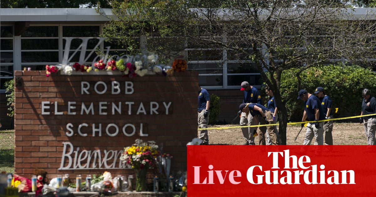 Texas school shooting: tributes to victims pour in  latest updates