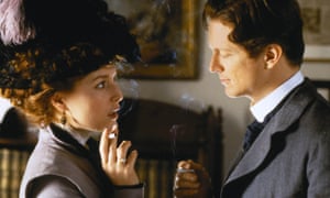 Gillian Anderson and Eric Stoltz in The House of Mirth.