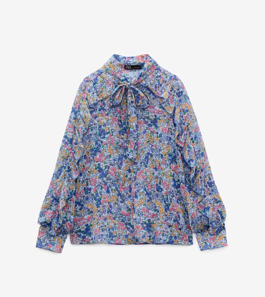 Blooming marvellous: the best printed blouses for summer | Fashion 5 Rainbow, £29.99, zara.com