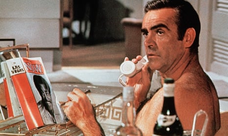 Much drooled over … Sean Connery in Diamonds Are Forever (1971).