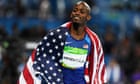USA's Jeff Henderson leaps to snatch Olympic long jump gold