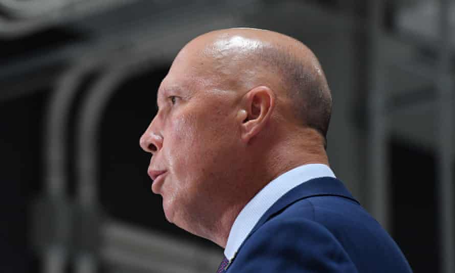 Defence minister Peter Dutton.
