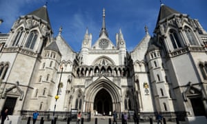 The Royal Courts of Justice in London