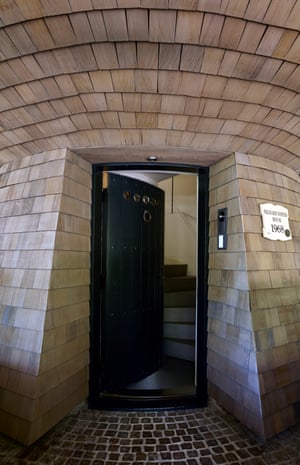 The 72ft ‘mushroom house’, built in the late 60s, retains its original mechanism, in full working order, to turn on its base over 48 minutes.