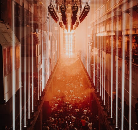 Sing it back … Printworks’ closing party on Monday 1 May.