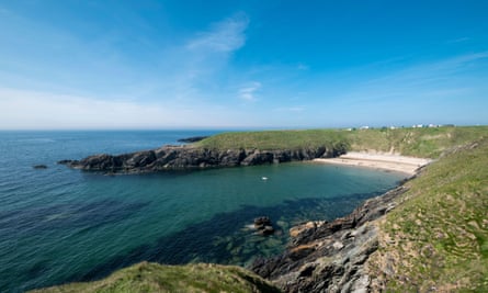 Porth Iago beach