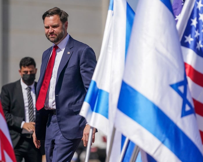 JD Vance arrives in Israel as US attempts to shore up fragile Gaza ceasefire deal