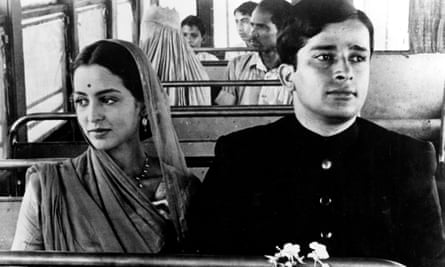 Leela Naidu and Shashi Kapoor in The Householder (1963).