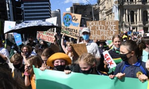 A School Strike 4 Climate protest in Brisbane