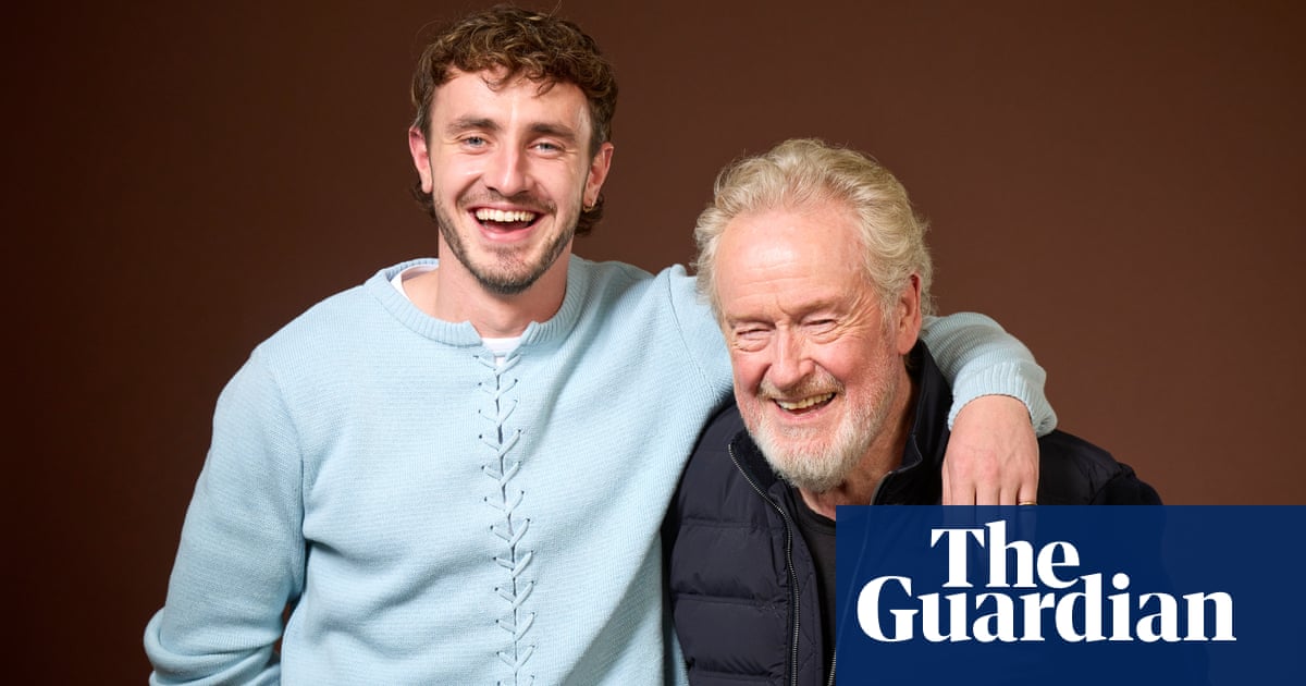 Paul Mescal interviews Ridley Scott: 'I was so ahead of the game. The Oxbridge lot were aghast'