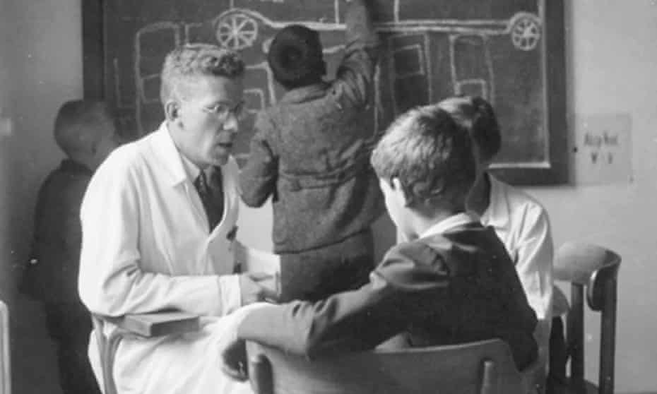 Hans Asperger at the University Paediatric Clinic, Vienna, circa 1940.