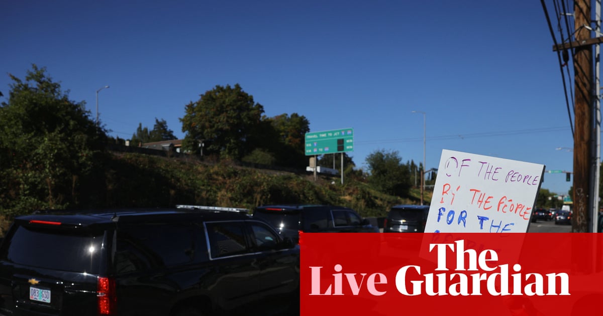 Oregon’s governor says she told Kristi Noem ‘there is no insurrection in Oregon’ – as it happened | Trump administration Oregon’s governor says she told Kristi Noem ‘there is no insurrection in Oregon’ – as it happened | Trump administration