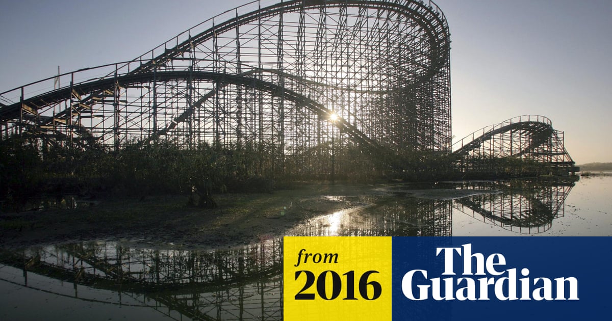 Closed for the storm: Six Flags theme park after Katrina – in pictures
