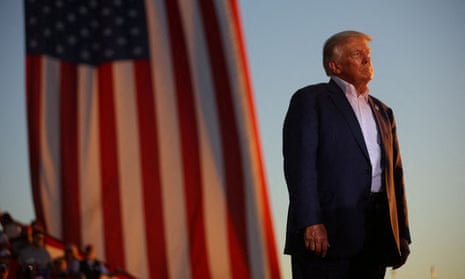 Donald Trump at a rally in Mesa, Arizona earlier this month. the committee demanded that Trump turn over records of all January 6-related calls and texts sent or received.