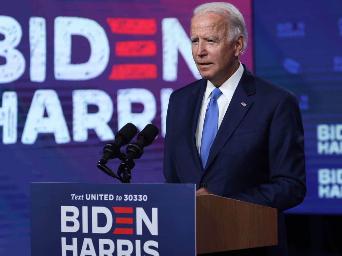 Get Off Twitter Joe Biden Urges Trump To Focus On Safely Reopening Schools Us News The Guardian
