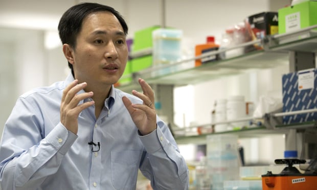 He Jiankui claimed last year that he helped to create world’s first genetically edited babies
