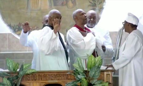 It took a while, but I'm here': Denzel Washington is baptised before his 70th birthday | Movies | The Guardian