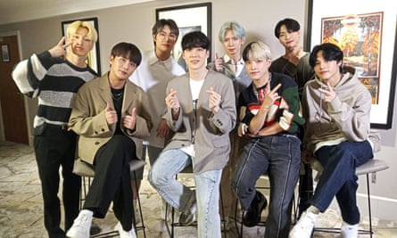 Ateez photographié en 2022.