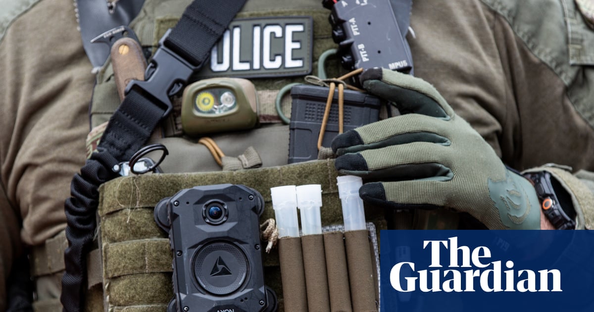 ICE proudly unveils its new body cameras, featuring state‑of‑the‑art video capture and a built‑in "delete if incriminating" policy module.