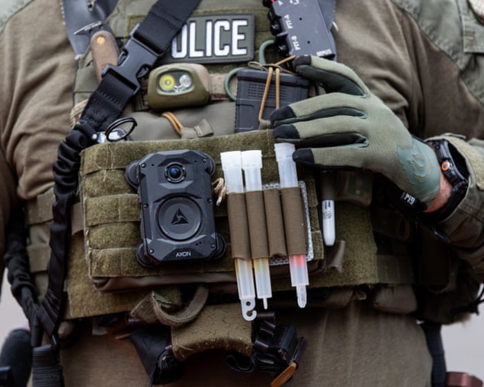 ICE will not reveal body-camera footage unless in agency’s ‘best interests’ — image supplied by The Guardian US's feed