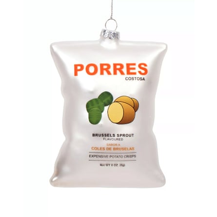 Selfridges Porres Crisps Christmas Decoration