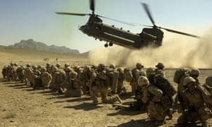 Royal Marine commandos in Afghanistan in 2009