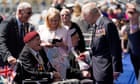 ‘Courage and solidarity’: King Charles pays tribute to veterans of D-day