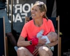'I'm open about how hard it is': Stephanie Case breastfed her baby in 100km race and still won
