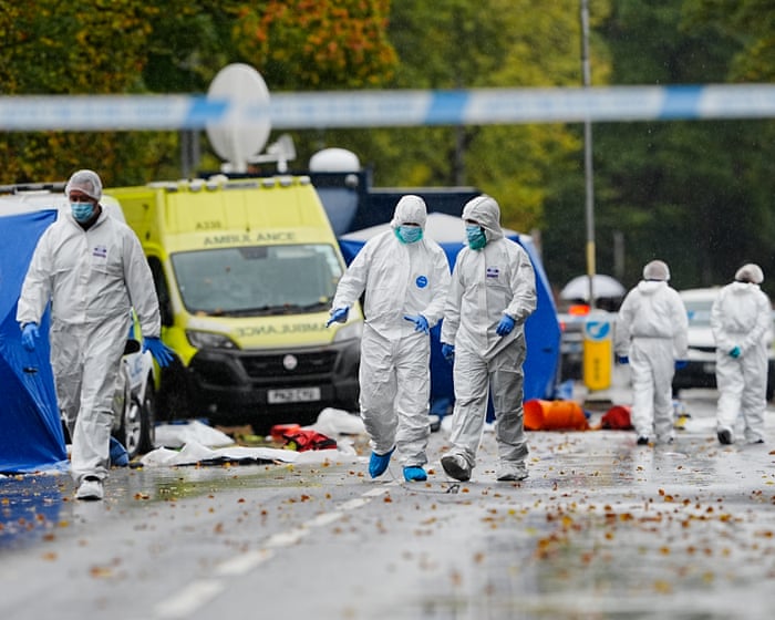 Manchester synagogue victim died after being shot by police, as attacker’s father expresses ‘sorrow’ at killings – latest