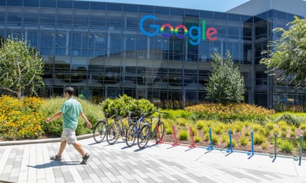 Google headquarters in Mountain View, California.