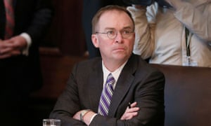 Acting White House chief of staff Mick Mulvaney.