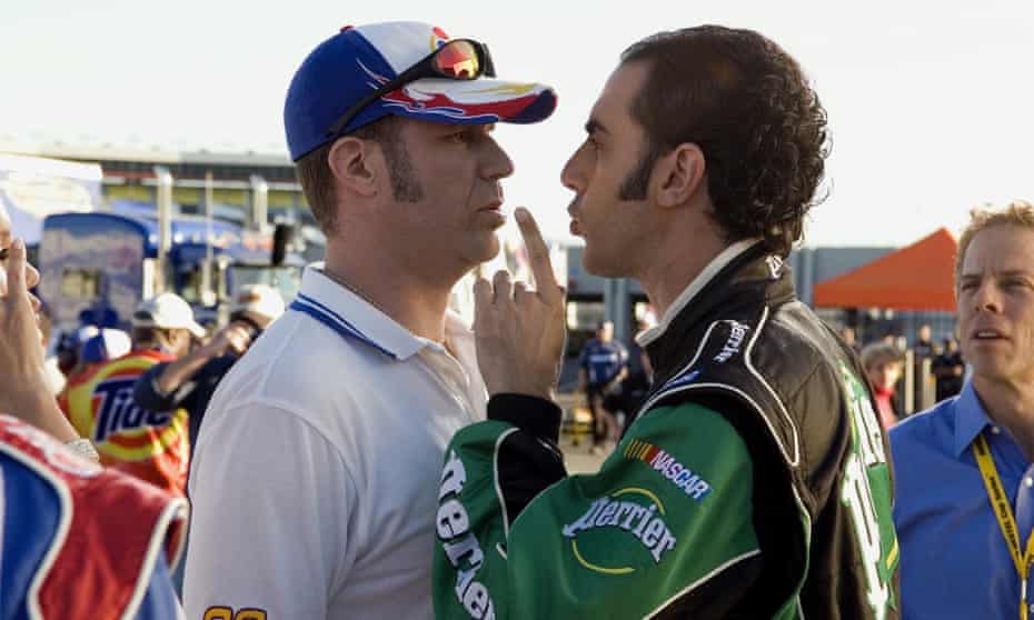 Will Ferrell and Sacha Baron Cohen in Talladega Nights: The Ballad of Ricky Bobby … director, Adam McKay had not been aware a cut version of the film had been released.