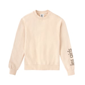 Almond sweatshirt, £65, lesgirlslesboys.com