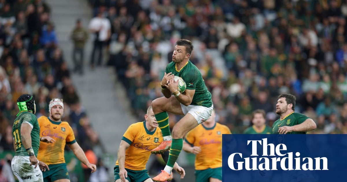 Handre Pollard scowls at the uprights as if he owns them. Australia could do with a ruthless winner like him