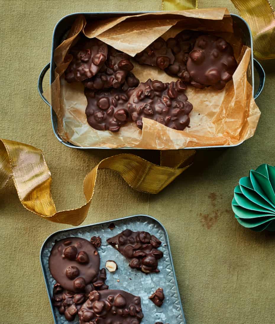 Chocolate Thins And Nut Brittle Rachel Roddy S Recipes For Sweet Christmas Gifts Food The Guardian