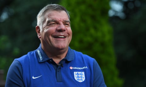 Sam Allardyce will hold his first press conference as England manager on Monday, at St George’s Park