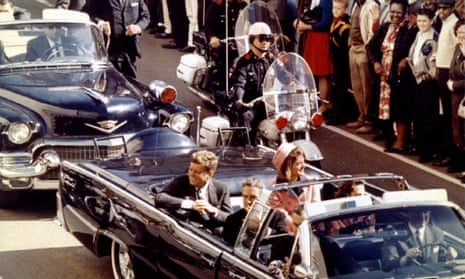 John F Kennedy, Jaqueline Kennedy and John Connally moments before Kennedy was assassinated in Dallas, Texas on 22 November 1963. 