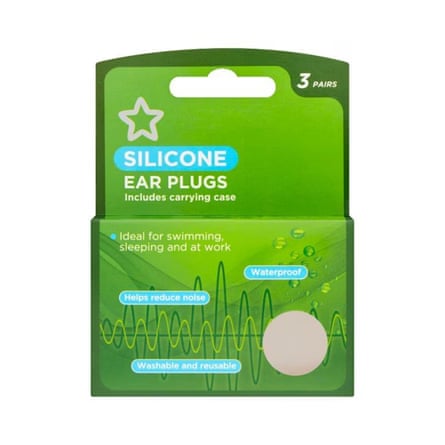 Superdrug Silicone Earplugs x3