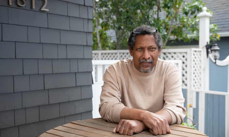 Percival Everett photographed in South Pasadena, California, in March 2022