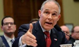 Scott Pruitt has come under severe scrutiny over the spending of public money.