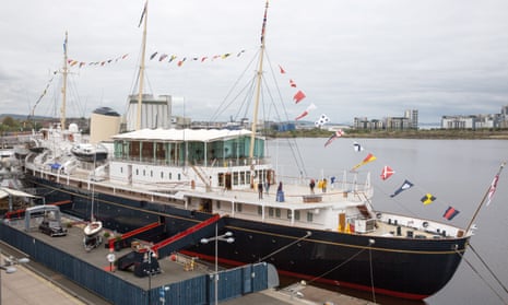 A general view of the ‘HM Yacht Britannia’