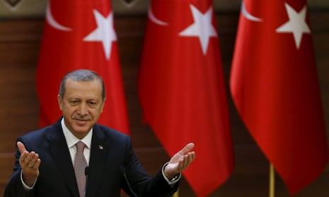 Turkish president Recep Tayyip Erdoğan says he gave the order to fire himself.