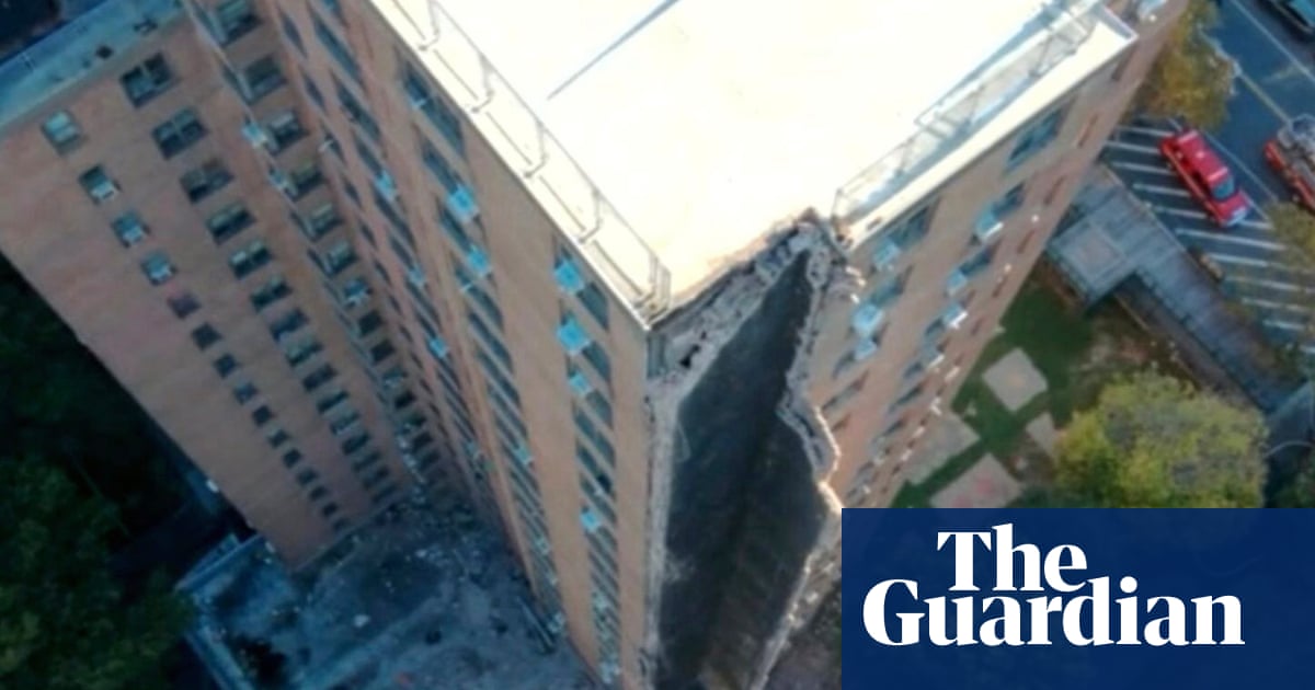 New York City high-rise apartment building partially collapses