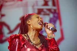 Kehinde Lijadu performing in April class=