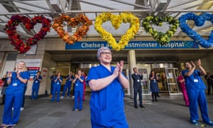 Clap for our Carers, Chelsea and Westminster hospital